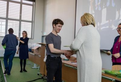 Předávání Cambridge certifikátů